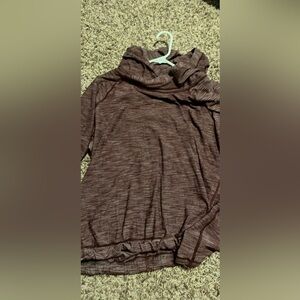 Lululemon Maroon Long Sleeve Top